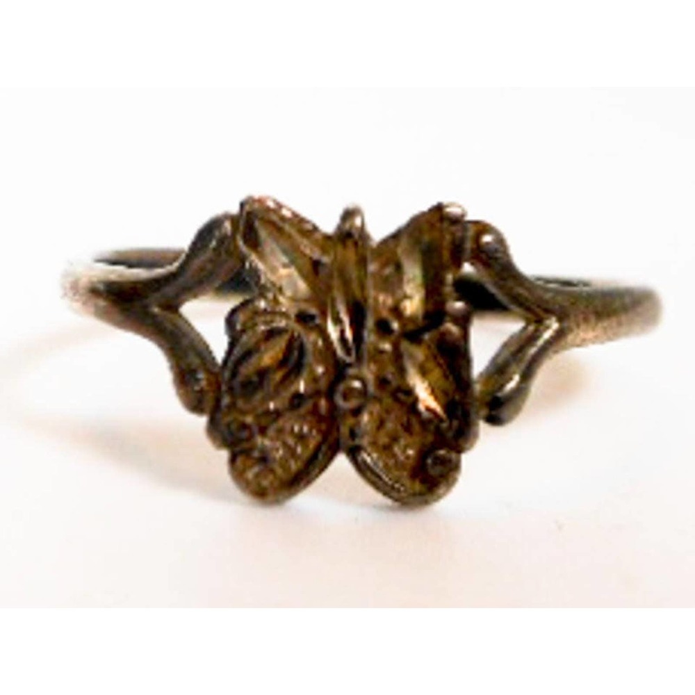 Shube Sterling Silver Butterfly Ring Size 5.5